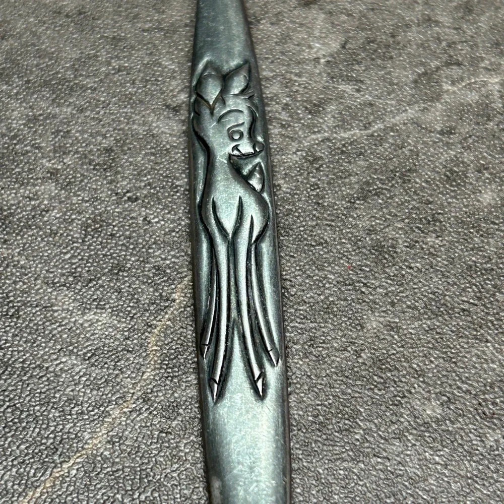 Vintage Disney Bambi Baby Spoon Stainless by Bonny Walt Disney Productions Japan